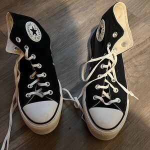 High top platform converse